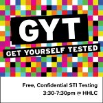 GYT: STI Testing on April 9, 2025